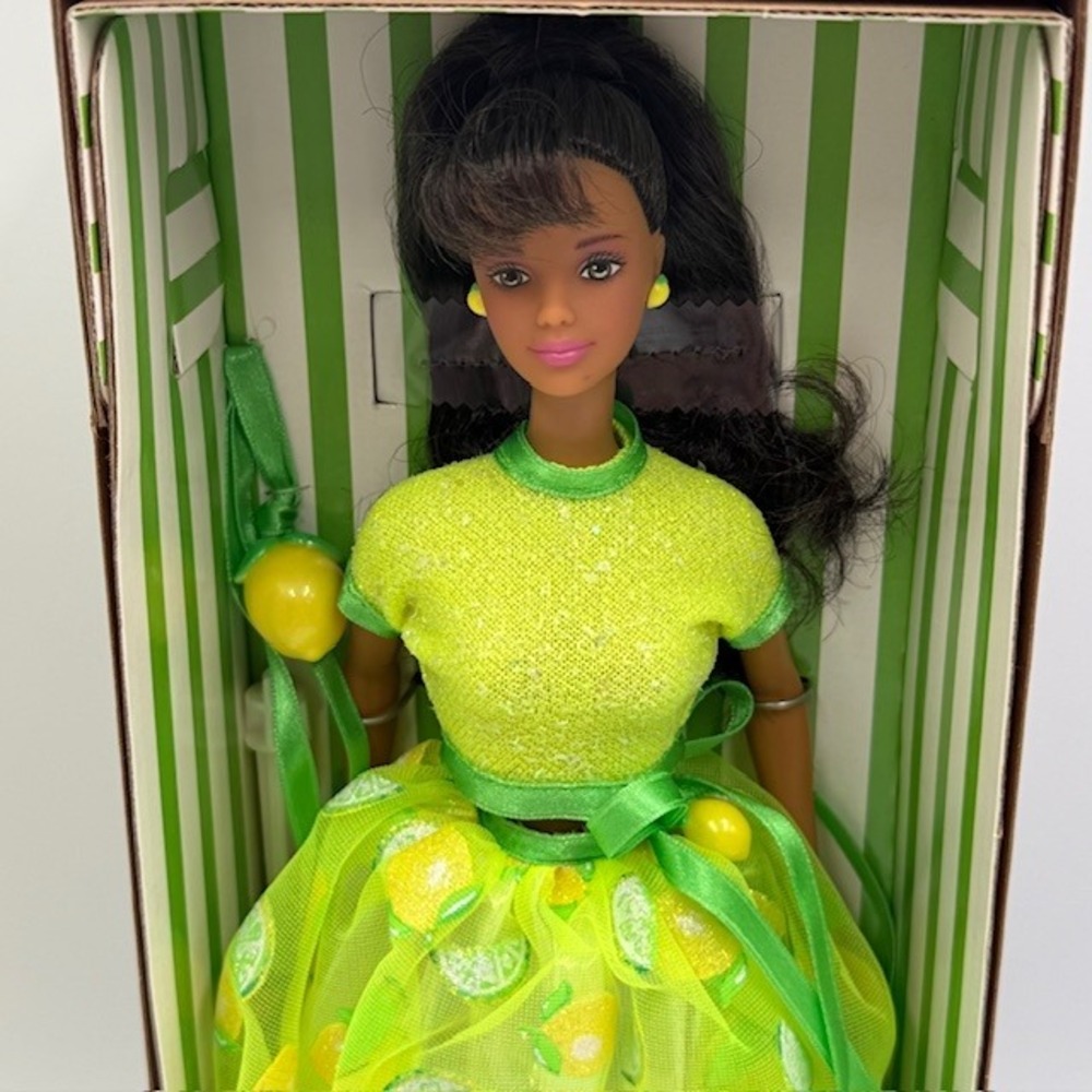 Mattel Lemon-Lime Sorbet Barbie Special Edition Avon Exclusive 1998 20318 NIB - Picture 3 of 9